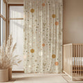 Polka Dot Sheer Curtain: Modern Nursery Light Filtering Panel - Image 1