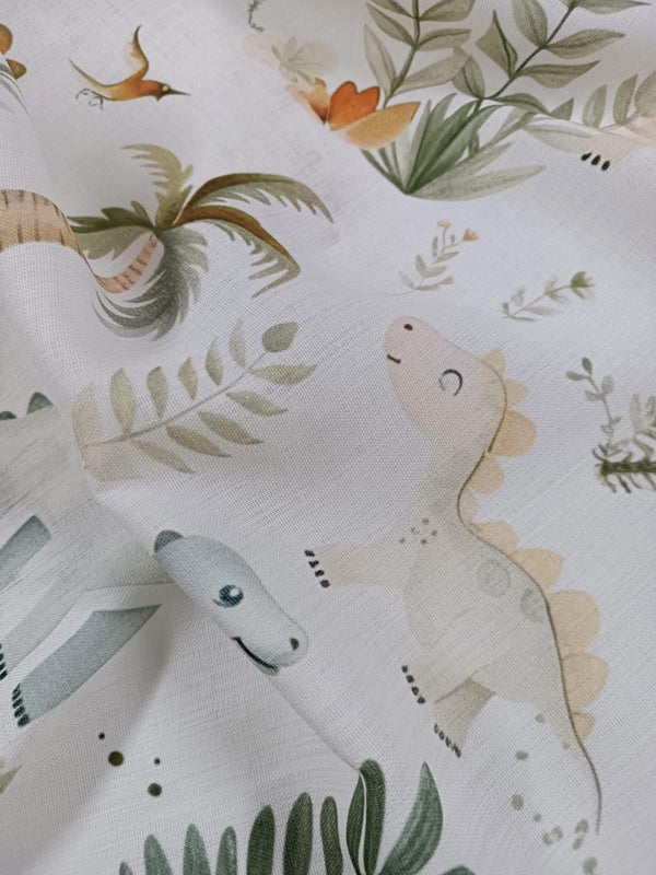 Tribal Stripe Sheer Curtain: Earthy Boho Nursery Panel
