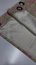 Monstera Leaf Linen-Cotton Curtains: Green Botanical Drapes - Image 5