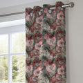 Vintage Rose Curtain: Shabby Chic Floral  Window Panel - Image 3