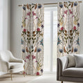 Botanical Butterfly Curtain: Vintage Floral  Window Panel - Image 5