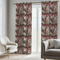 Vintage Rose Curtain: Shabby Chic Floral  Window Panel - Image 2