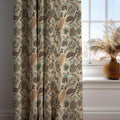 Tropical Wildlife Linen Curtain: Koala And Kangaroo Pattern Drapes, Modern Jungle Leaf Print Fabric - Image 3