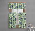 Blue Thistle Linen Curtains - William Morris Style Drapes - Green Botanical Window Treatment - Image 2