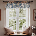 Classic Toile de Jouy Linen Curtains - French Country Drapes - Vintage Pastoral Window Treatment - Image 2