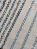 Blue Striped Linen Curtain: Modern Coastal Drapes - Image 3