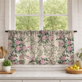 Chinoiserie Peony Tree Linen Curtain, Oriental Floral Design Window Panel, Custom Size - Image 3