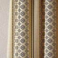 Tribal Geometric Cotton Linen Curtain, Southwestern Aztec Print, Custom Size - Image 2