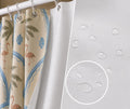 Linen Shower Curtain, Sage Green Shower Curtain, Farmhouse Bathroom Curtain, Textured Bath Curtain, Boho Bathroom Decor - Image 4